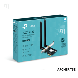 Tarjeta De Red WiFi TP-Link Archer T5E AC1200 | Dual Band (2,4/5 GHz) + Bluetooth | PCIe | Usada, Probada Al 100%