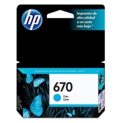 CARTUCHO DE TINTA HP 670...